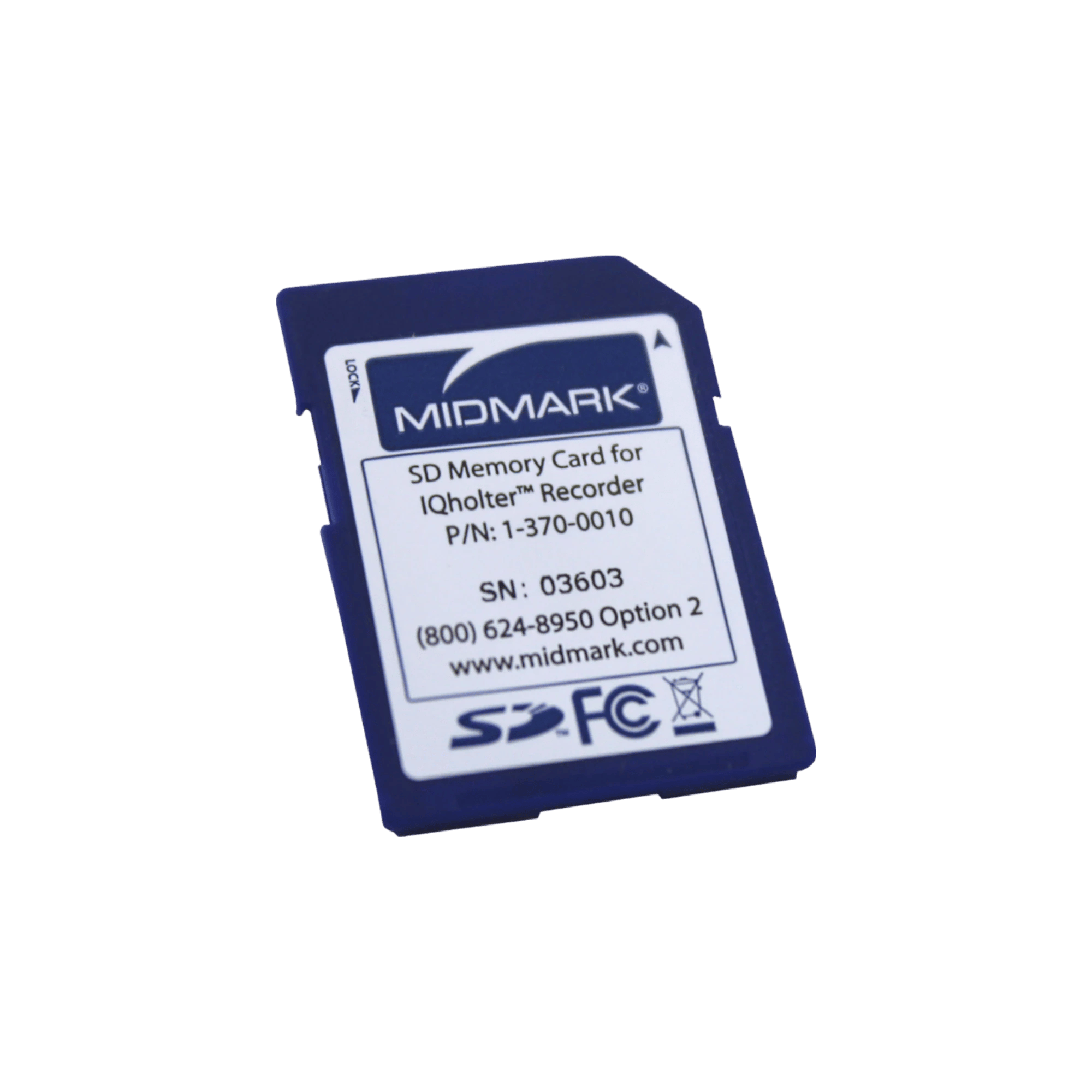 Midmark IQholter Secure Digital Memory Card