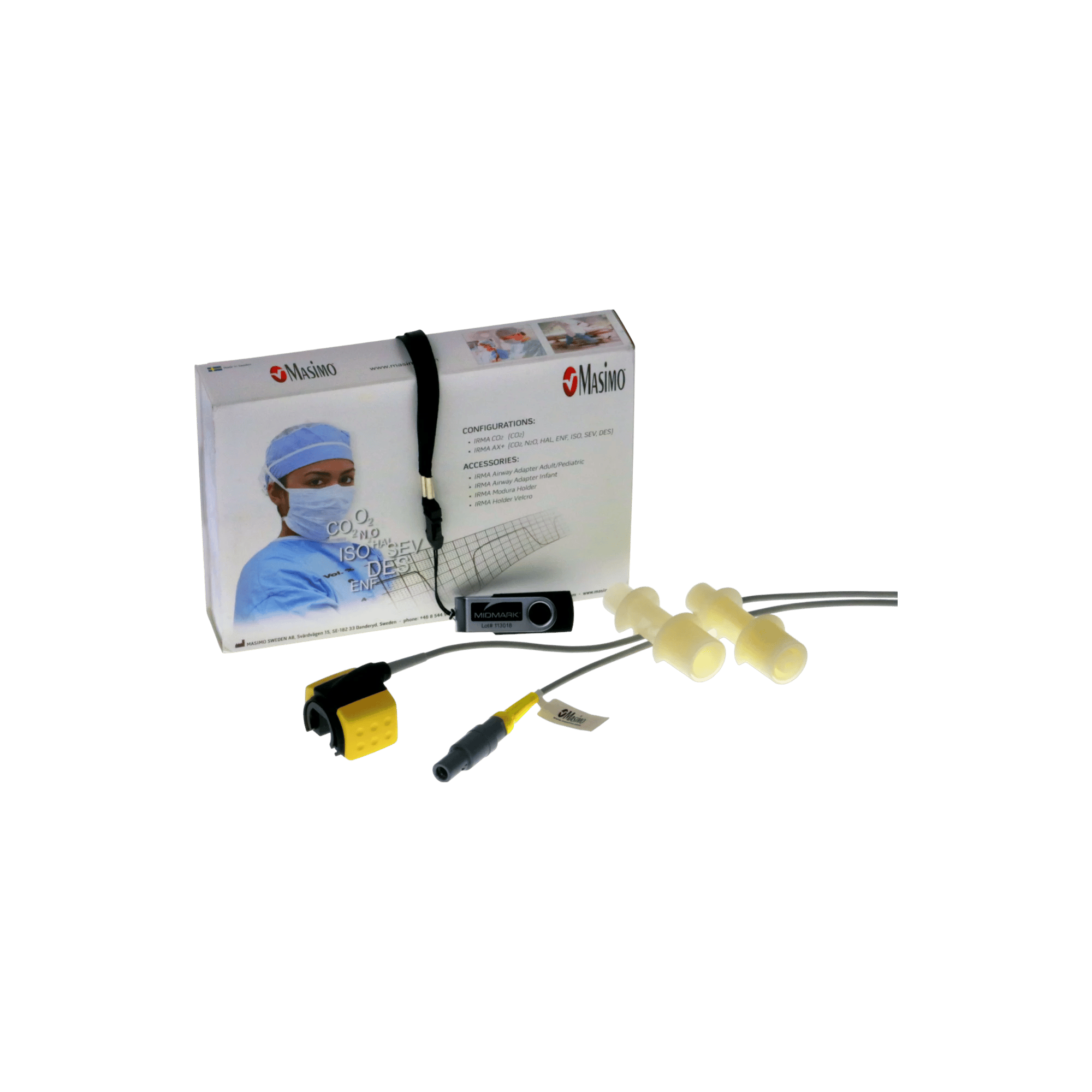 002-1895-00 KIT, PHASEIN CO2 MAINSTREAM SENSOR AND ADAPTERS