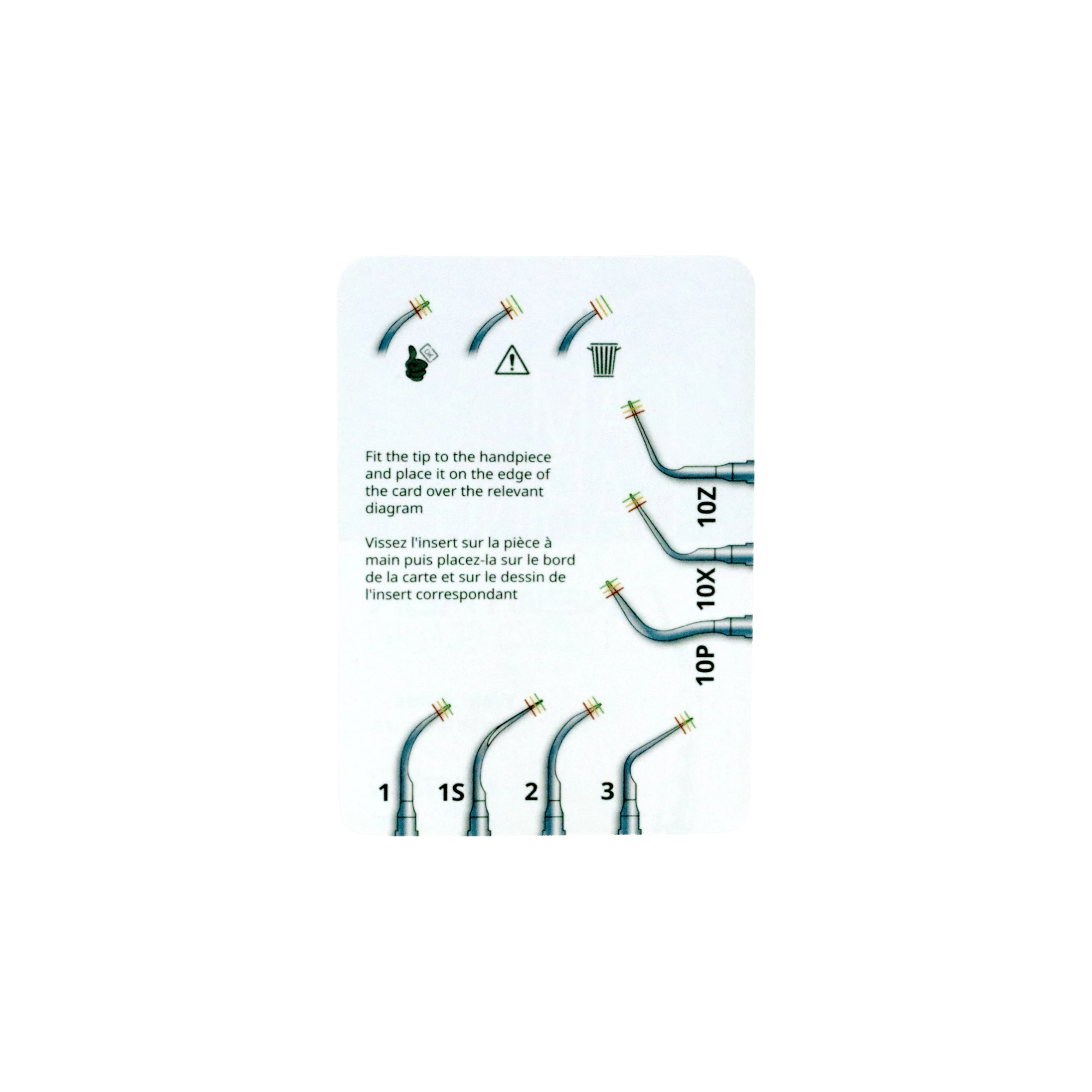 TIP CARD WEAR GUIDE