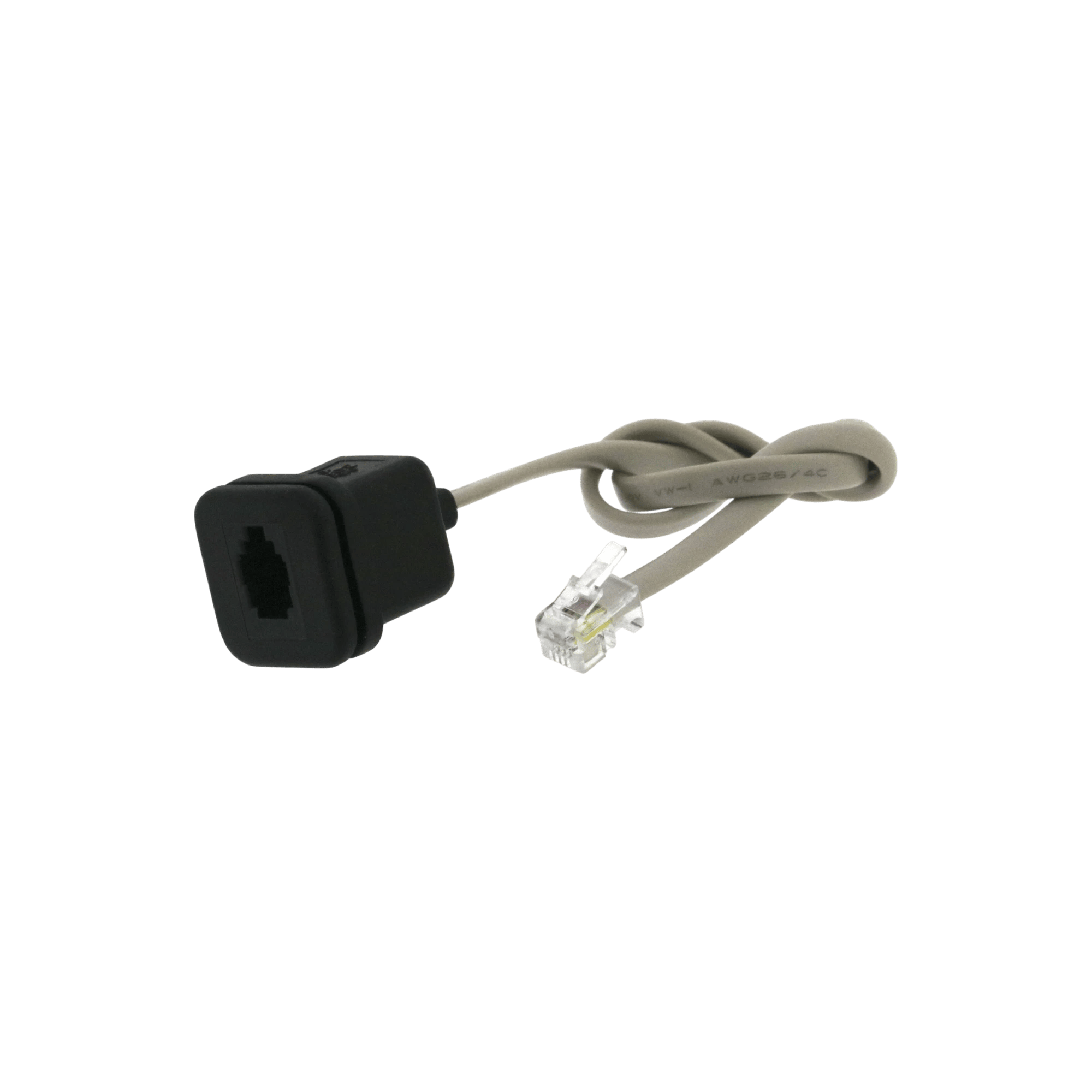 MODULAR 4P4C CABLE - 15 IN LENGTH